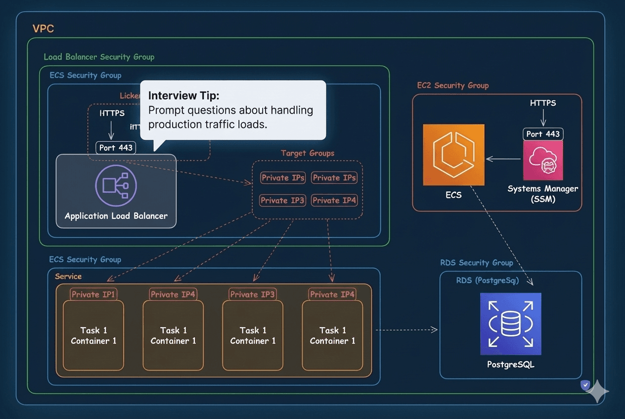 Senior Level AWS Architecture Diagram